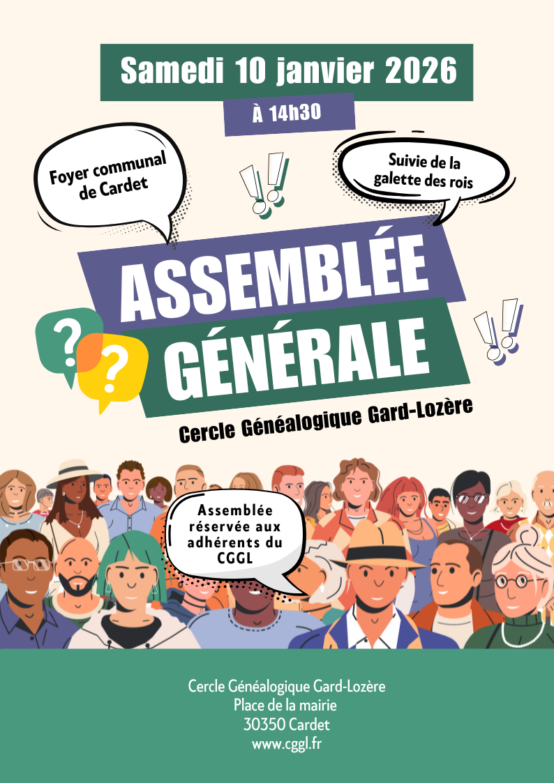 Assemblée générale CGGL